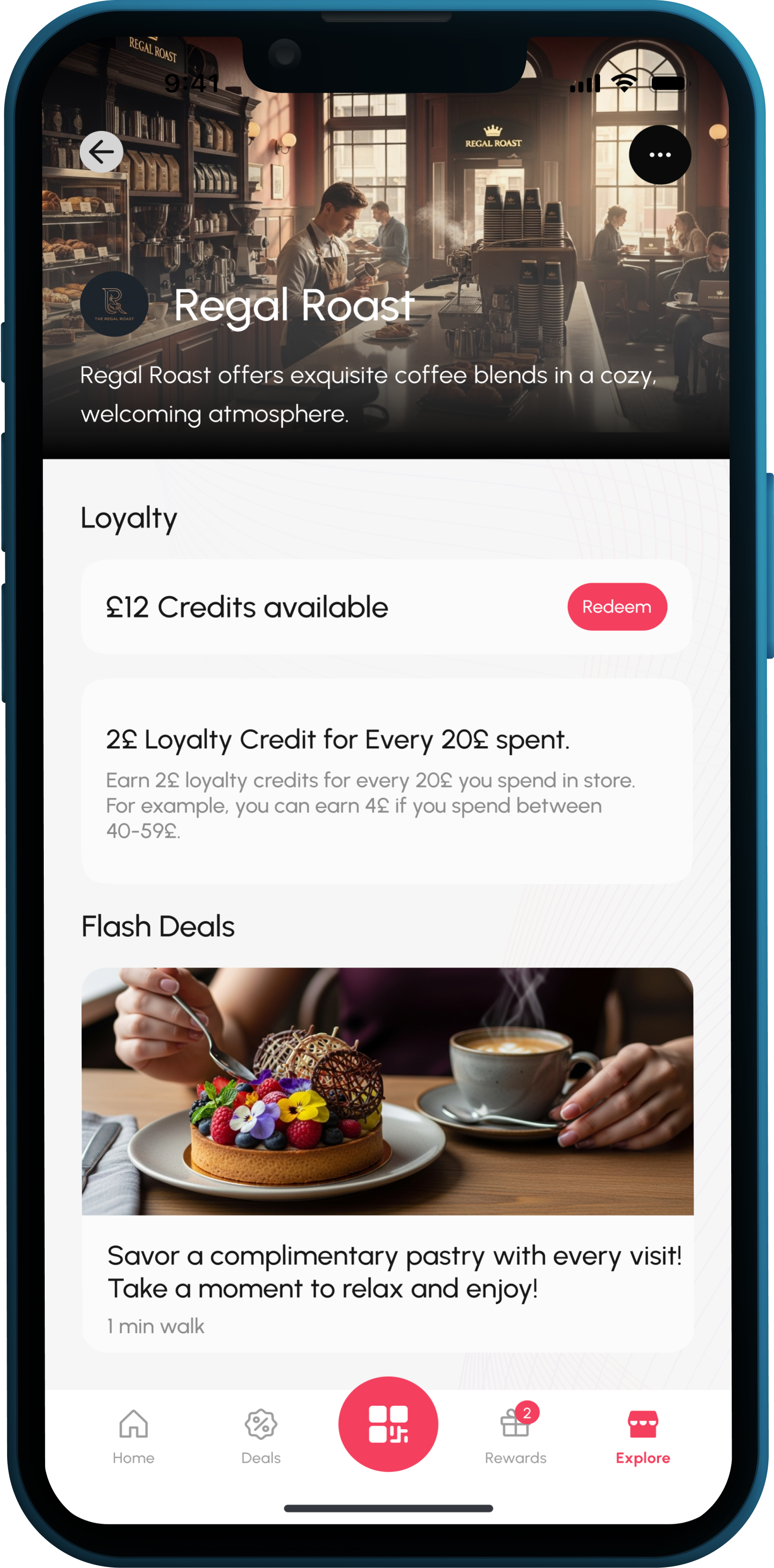 LocalPal Coffee Club Interface